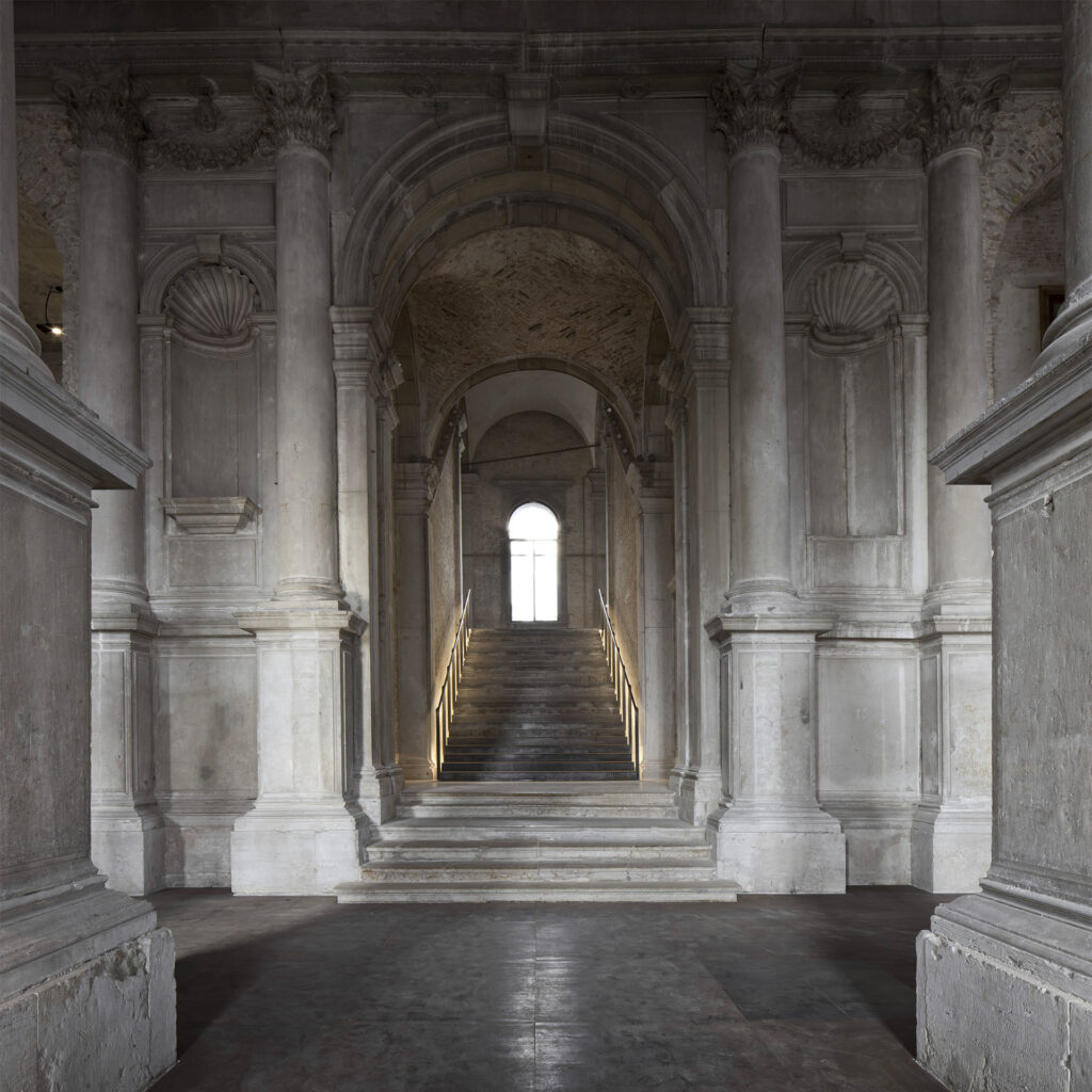 Misericordia-ground floor stairs