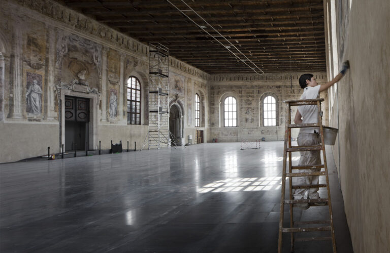 Misericordia-Restoration of frescoes