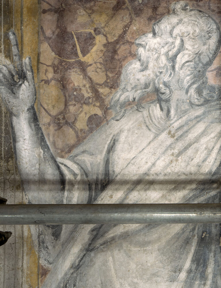 Misericordia-Restoration of frescoes