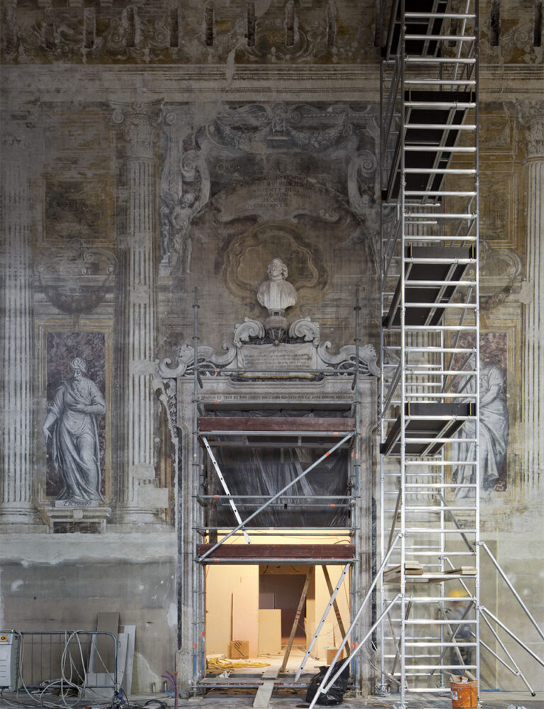 Misericordia-Restoration of frescoes