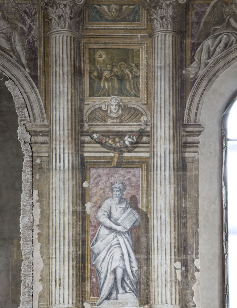 Misericordia-Restoration of frescoes