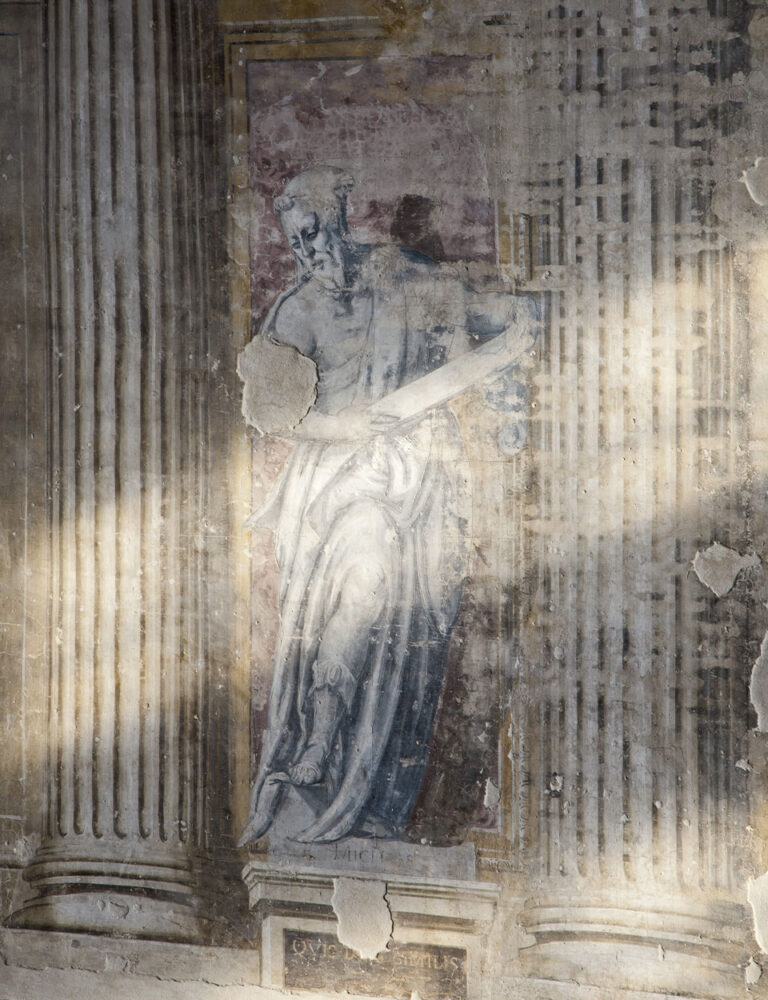 Misericordia-Restoration of frescoes
